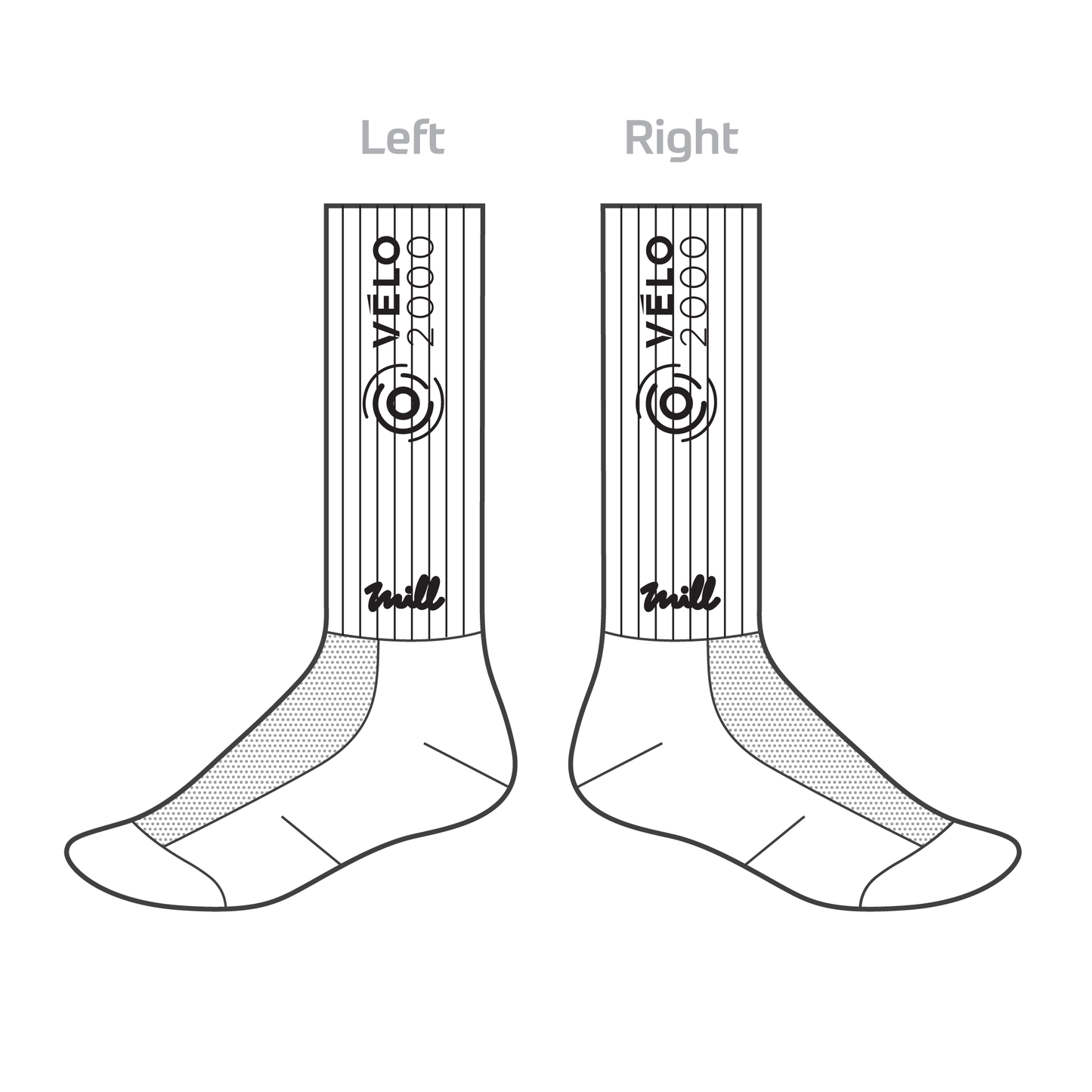 Speed Socks – Unisexe
